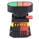 thumbnail image 1 of APBB-22/25N Double Push Button Switch with LED Indicator, NoNC Momentary Push Button Switch (24V DC), 1 of 1