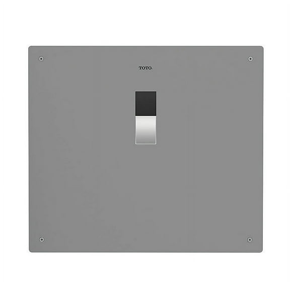 Toto Teu2la12 Concealed 14" X 12" 0.5 Gpf Urinal Flushometer - Stainless Steel