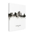 thumbnail image 2 of Trademark Fine Art 'Cedar Rapids Iowa Skyline Portrait II' Canvas Art by Michael Tompsett, 2 of 3