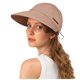 thumbnail image 5 of Sombrero para mujer con visera - Algodón, protección solar para exteriores, estilo diario/casual, protección solar, 5 of 6