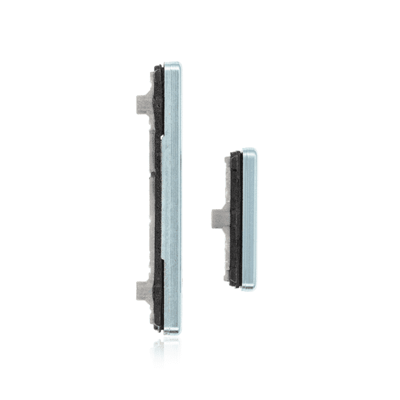 Replacement Hard Buttons (Power / Volume) Compatible For Samsung Galaxy S20 / S20 Plus (Cosmic Silver)