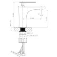 thumbnail image 4 of American Imaginations 18.25-in. W Rectangle Bathroom Undermount Sink Set In White - Chrome Hardware AI-26688, 4 of 9