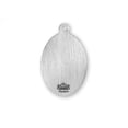 thumbnail image 3 of HMH Die Struck Hand Engraved Patron Saint Jude Oval Sterling Silver Medal for Men | Women with 20" Rhodium Plated Curb Chain packaged in Deluxe Velvet Box, 3 of 5