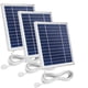thumbnail image 1 of Cargador de panel solar Uogw, paquete de 3 cables impermeables de 3,5 W, 1 of 6