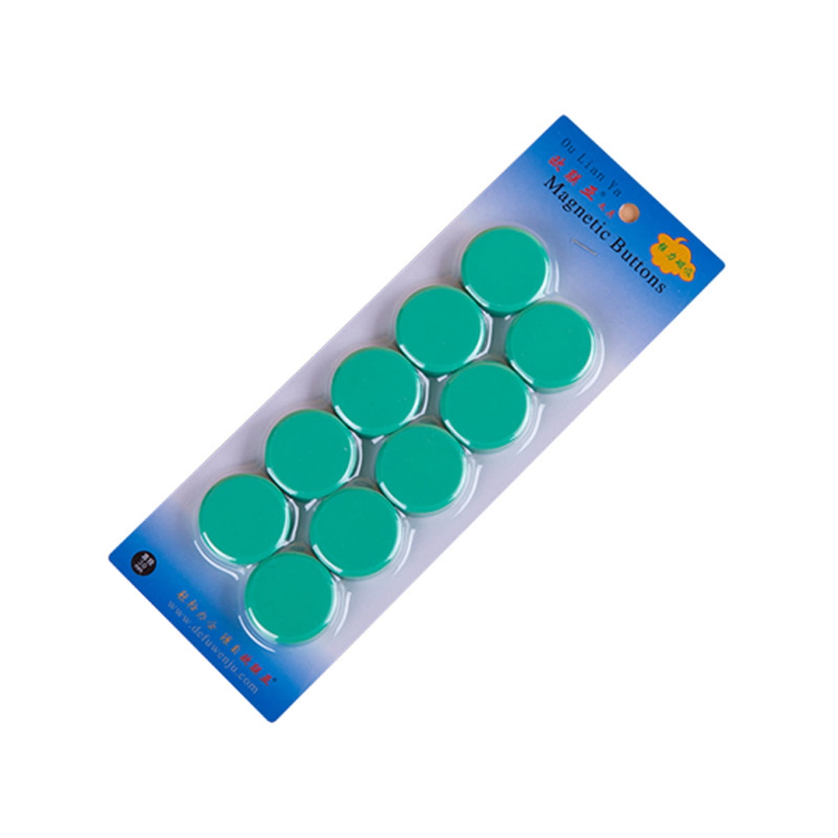 10 Pcs Round Office 3cm Colorful Refrigerator Dots