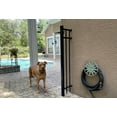 thumbnail image 2 of Zeckos Green Cast Iron Sun Face Wall Mounted Garden Hose Hanger, 2 of 7