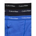 thumbnail image 5 of Calvin Klein Men's Cotton Stretch Boxer Briefs - 3 Pack, Black/Blue Shadow/Cobalt, Small, 5 of 5