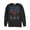 Black, variant on Men's Marvel Ugly Christmas Spider-Man Web Sweatshirt Black Medium