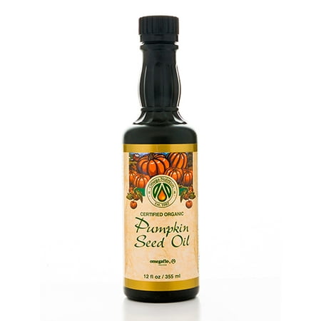 Pumpkin Seed Oil - 12 fl. oz (355 ml) by Omega (Best Pumpkin Seed Oil)