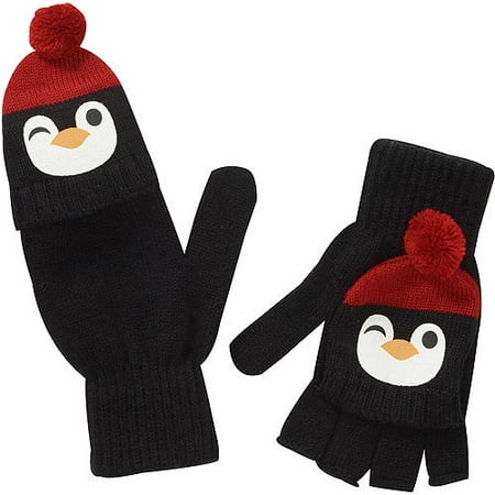 Adult Penguin Flip Top Gloves