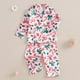thumbnail image 2 of Conjunto de Pijama de Satén para Niños Fsadfeas Rosa Bastón de Caramelo 11-12 Años, 2 of 7