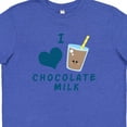 thumbnail image 4 of Inktastic I Love Chocolate Milk Youth T-Shirt, 4 of 5