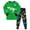 b117-Green, variant on KPOPLK 2 Piece Toddler Baby Boys Pajamas 2T 3T 4T 5T 6T 7T 8T Fall Dinosaur Printed Pjs Sleepwear Cotton Kids Sets Clothes Dark Green Size 7-8 Years
