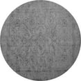 thumbnail image 1 of Ahgly Company Indoor Round Persian Gray Bohemian Area Rugs, 5' Round, 1 of 1