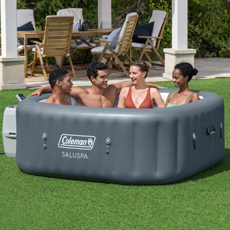 Bestway Coleman Saluspa Hawaii Inflatable AirJet Hot Tub for 6