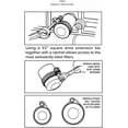 thumbnail image 2 of Universal Oil Filter Chain Wrench Car Plumbing Hose Removal Repair Tool, 2 of 5