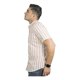 thumbnail image 2 of Camisa Manga Corta Slim Fit Cuello Mao De Rayas Chili Beans Aqua Ropa de hombre T ECH, 2 of 2