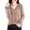 Khaki, variant on Women Sweaters Winter Clothes for Women Oversized Knit Sweater Turtleneck Pullover Soft Casual Long Sleeve Top Winter Warm Fall Crewneck