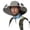 #02-Light Gray, variant on YAYUBA USB Charging Detachable Solar Charging Fan Embedded Large Brimmed Hat Summer Outdoor Sun Hat Men's Hiking And Fishing Hat (three Fan Version),Grey