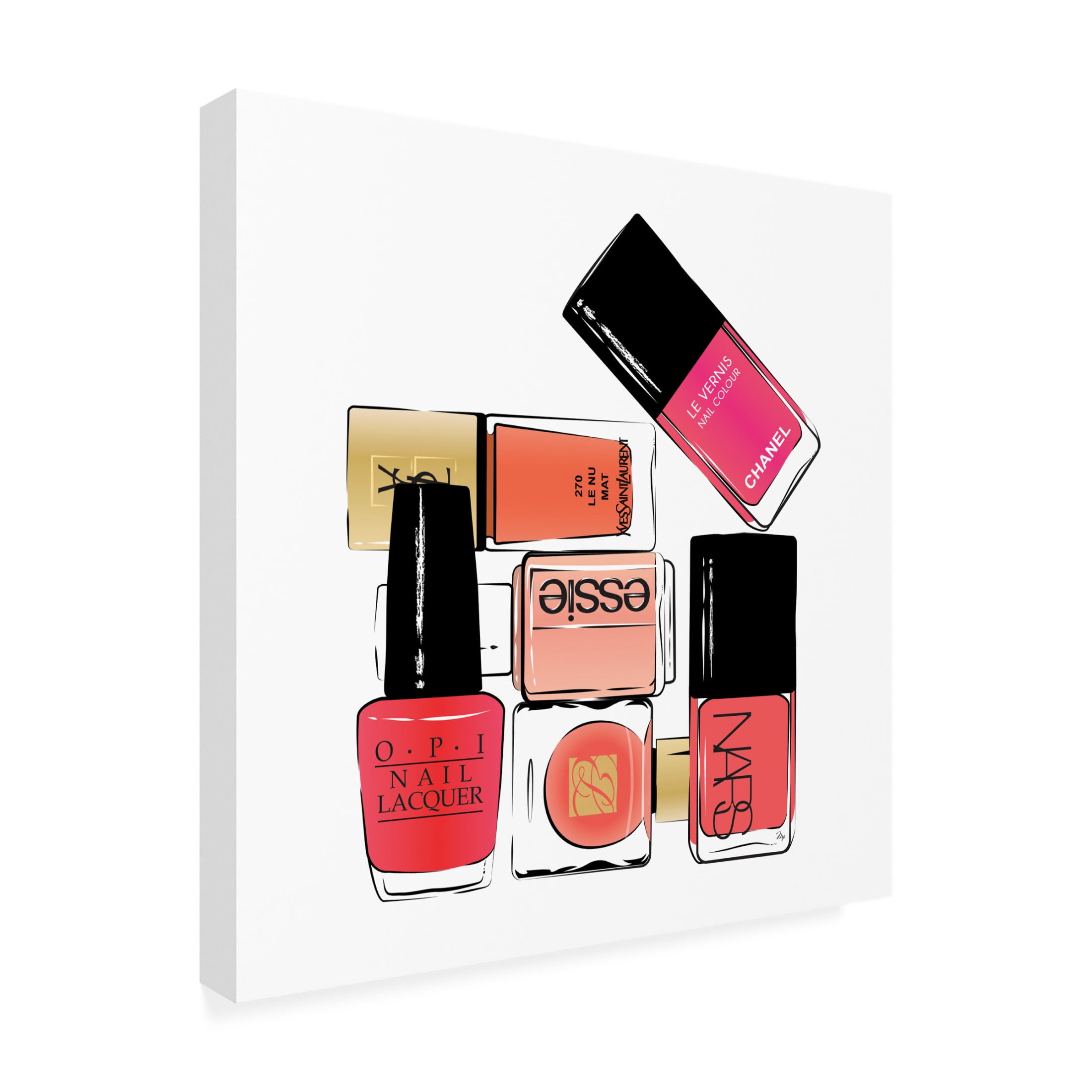 Trademark Fine Art Martina Pink Beauty Canvas Wall Art