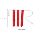 thumbnail image 2 of OULII 2Pcs Football Game Belt Adjustable Rugby Flags Set PP Identification Teenagers Sports Games for Fan Gear, 2 of 8
