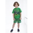 thumbnail image 2 of John Deere Tractor T-Shirt and Shorts Outfit Set Plaid Toddler to Big Kid, 2 of 5