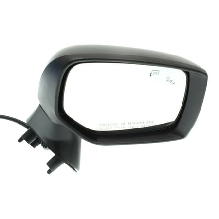 DAMAIJOY 1pc Right Passenger Side Paintable Power Heated Operate Manual Folding Exterior Door Rear View Mirror for Subaru for Legacy 2015-2017 for Outback 2015-2017 Without Auto-Dimming
