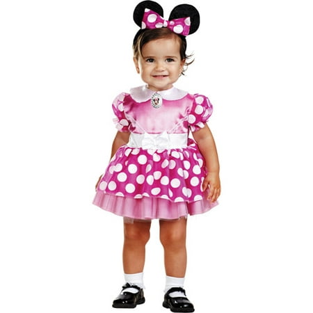 Minnie Mouse Infant Halloween Costume - Size 12-18 Months