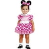 Disguise Girl's Halloween Fancy-Dress Costume for Infant, Toddler 12-18 Months
