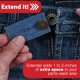 thumbnail image 3 of Set de extensores de cintura para pantalones, 6 piezas, para hombre y mujer, de Wardrobe Hackers, 3 of 9