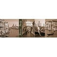 thumbnail image 2 of Maihara, Jeff 14x7 Black Ornate Wood Framed with Double Matting Museum Art Print Titled - A Glimpse of Venice, 2 of 4