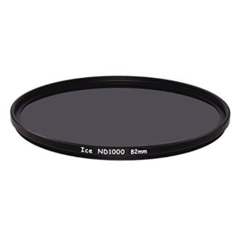 ice 82mm nd1000 filter neutral density nd 1000 82 10 stop optical