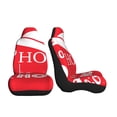 thumbnail image 3 of Pofeuu Saying Ho Ho Ho Print Automotive Car Seat Covers Flat Cloth Full Set Seat Covers,Car Seat Covers front seats for Cars Trucks and SUVs-2 PCS, 3 of 9