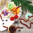 thumbnail image 3 of 10Pcs Ver de Terre Réaliste Ver Doux Extensible Truc Jouet Halloween Partie Accessoires, 3 of 7