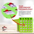thumbnail image 4 of MR CHIPS Bingo Game with 50 Jam-Proof Large Print Fingertip Slide Bingo Cards, 75 Bingo Calling Cards, 1 Bingo Master Board - Green Style, 4 of 15