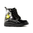 thumbnail image 4 of Bota Coqueta para Niña Charol Negro Con Luces Led Estrellita, 4 of 6
