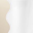 thumbnail image 5 of Seasonwood White Shower Curtain Cute Scalloped Shower Curtain,72x72 Inches, 5 of 6
