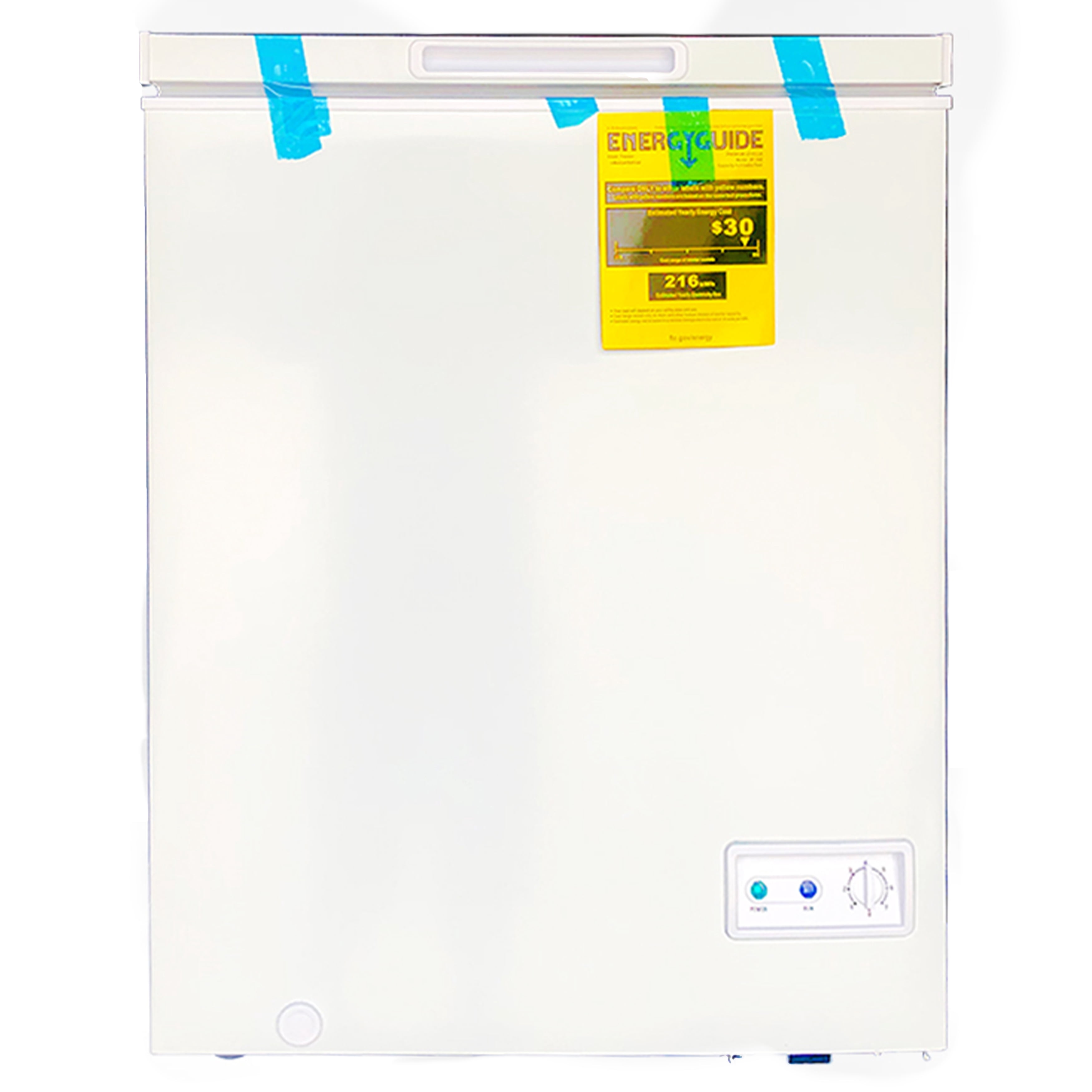 Elite Kitchen 25 in. Single Door Chest Freezer 5.2 Cu.Ft. Food Freezer in White CSA