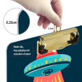 thumbnail image 6 of FORMRS Acrylic Clipboard with Low Profile Clip Standard A4 Letter Size, 12.5" x 9", Blue UFO, 6 of 8