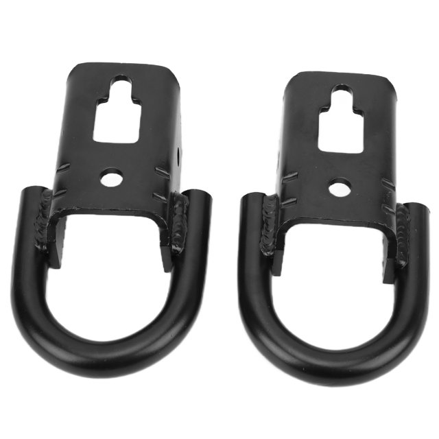 Ganchos de remolque negros, 2 piezas Ganchos de remolque para automóvil Ganchos de remolque Gancho de remolque Meticulosamente diseñado