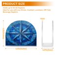 thumbnail image 2 of Ryvnso Blue Compasses Acrylic Napkin Holder Table Kitchen Paper Tissue Organization, 2 of 7