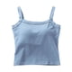 thumbnail image 5 of Camiseta elástica para mujer: sin mangas, tejido suave y transpirable, camiseta informal para combinar con otras prendas o hacer ejercicio. Tallas S/XL., 5 of 7