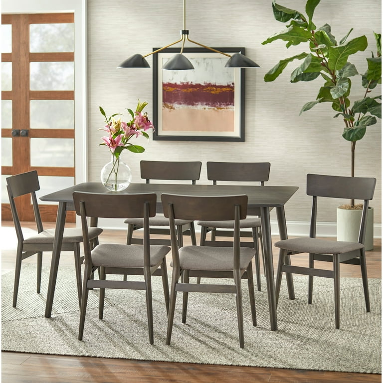 TMS Newington 6-Piece Indoor Dining Set, Includes Table and Chairs