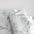 thumbnail image 3 of Super Soft Satin Pillowcase Set of 2, Hair-friendly Satin Pillow Case with Envelope Closure, Standard Size, 20 x 26 inches, White Marbling, 3 of 7