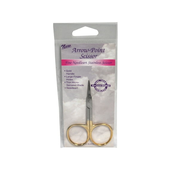 Tooltron Arrow-Point 3 1/2 Inch Embroidery Scissors