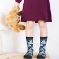 thumbnail image 5 of Honeii Snow Penguin Print Children's Colorful Socks,Unisex Kids and Toddlers' Cushioned Sock,Kids Athletic Crew Socks,for Everyday Wear and Sports, 5 of 5