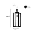 thumbnail image 2 of Millennium Lighting 60191-PBZ Atless 7" Wide Outdoor Mini Pendant - Bronze, 2 of 7