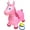 Unicorn - Pink, variant on bintiva Children's Unicorn Hopper,with Free Foot Pump, Exercise Jumping Animal, Bouncy Horse Ride-on Toy, Fun Space Hopper for Core Strengthening