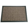 thumbnail image 2 of Rubber-Cal "Wellington" Rubber Backed Carpet Doormat - 3 x 5 feet - Brown Polypropylene Mat, 2 of 6