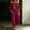 Wine Jumpsuits for Women, variant on Ygbgbb Womens Off Shoulder 3/4 Sleeve Elastic Waist Cuff Wide Leg Jumpsuit with Side Pockets for Vacation Green M